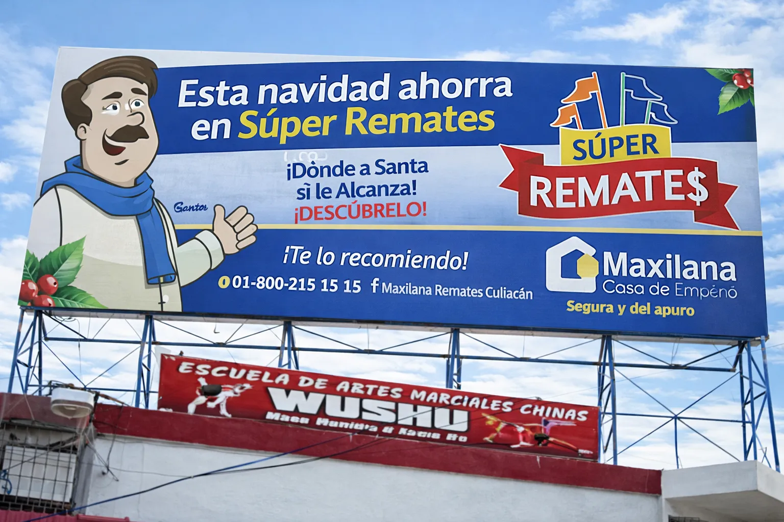 VALLA PUBLICITARIA - CASA DE EMPEÑO CULIACÁN
